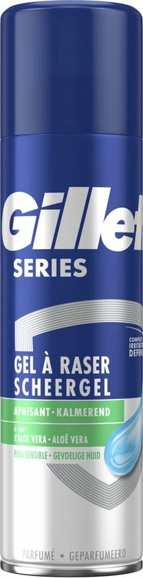 Gillette Series Gevoelige Huid Scheergel Mannen - 6x200ml Voordeelverpakking 6 Gillette Series Gevoelige Huid Scheergel Mannen - 6x200ml Voordeelverpakking - Afbeelding 6