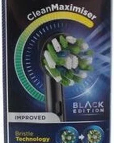 Oral B Oral-B CrossAction - Met CleanMaximiser-technologie - Opzetborstels - Zwart - 4stuks -NIVEA Shop 235x840