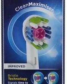 Oral B Oral-B 3D White - Met CleanMaximiser-technologie - Opzetborstels - 4 Stuks -NIVEA Shop 236x840 1