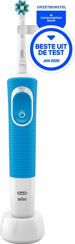 Oral B Oral-B Vitality 100 CrossAction - Blauw - Elektrische Tandenborstel 2 Oral B Oral-B Vitality 100 CrossAction - Blauw - Elektrische Tandenborstel - Afbeelding 2