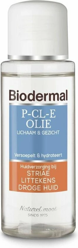 Biodermal P-CL-E Olie - Huidolie - Huidverzorging Voor Striae, Littekens En Droge Huid - Huidolie 75 Ml 10 Biodermal P-CL-E Olie - Huidolie - Huidverzorging Voor Striae, Littekens En Droge Huid - Huidolie 75 Ml - Afbeelding 10