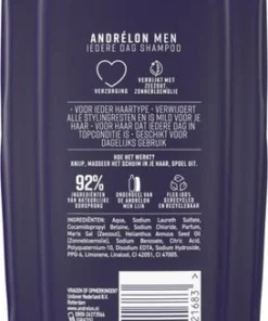 Andrélon Classic For Men Iedere Dag Shampoo - 6 X 300 Ml - Voordeelverpakking -NIVEA Shop 273x840 1