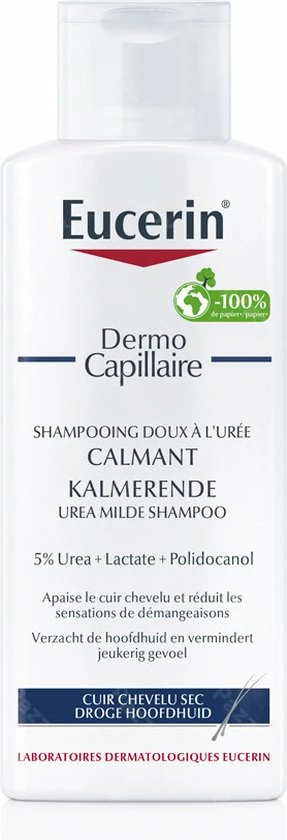 Eucerin Dermo Capillaire Kalmerende Urea Shampoo - 250 Ml 1 Eucerin Dermo Capillaire Kalmerende Urea Shampoo - 250 Ml