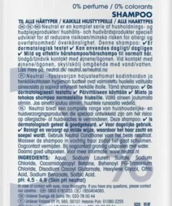 Neutral 0% Parfumvrij Shampoo - 6 X 250 Ml - Voordeelverpakking 24 Neutral 0% Parfumvrij Shampoo - 6 X 250 Ml - Voordeelverpakking -NIVEA Shop 287x840 3