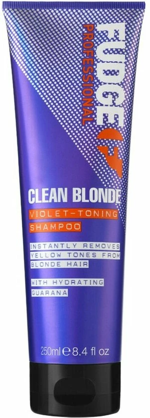 Fudge Clean Blonde Violet Toning Shampoo - 250 Ml 1 Fudge Clean Blonde Violet Toning Shampoo - 250 Ml