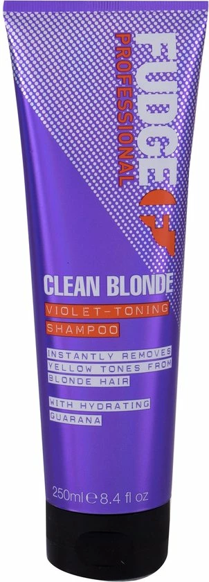 Fudge Clean Blonde Violet Toning Shampoo - 250 Ml 5 Fudge Clean Blonde Violet Toning Shampoo - 250 Ml - Afbeelding 5