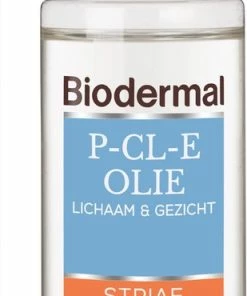 Biodermal P-CL-E Olie - Huidolie - Huidverzorging Voor Striae, Littekens En Droge Huid - Huidolie 75 Ml