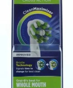 Oral B Oral-B CrossAction - Met CleanMaximiser-technologie - Opzetborstels - 2 Stuks -NIVEA Shop 324x840 1