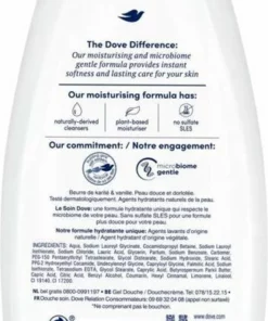 Dove Pampering Sheabutter & Vanille Douchegel - 6 X 250 Ml - Voordeelverpakking -NIVEA Shop 324x840 2