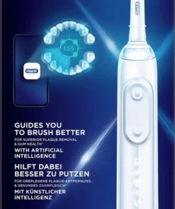 Oral B Oral-B Genius X - Wit - Elektrische Tandenborstel - Ontworpen Door Braun - 1 Handvat En 1 Opzetborstel -NIVEA Shop 367x840