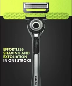 GilletteLabs With Exfoliating Bar Van Gillette - Magnetische Houder - 1 Handvat - 1 Scheermesje -NIVEA Shop 399x840