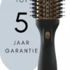 AGERMANN 4-in-1 Föhnborstel - Keramische Magic Brush - Lang/Kort/Stijl/Krullen - 1200W - Goud