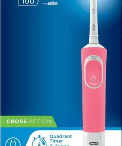 Oral B Oral-B Vitality 100 Roze CrossAction - Elektrische Tandenborstel - Powered By Braun -NIVEA Shop 423x840 2