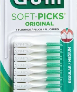 GUM Soft-Picks Original Regular 100 Stuks -NIVEA Shop 431x840 1