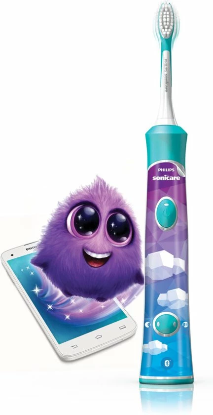 Philips Sonicare For Kids HX6322/04 - Elektrische Tandenborstel - Blauw - Incl. Extra Opzetborstel 13 Philips Sonicare For Kids HX6322/04 - Elektrische Tandenborstel - Blauw - Incl. Extra Opzetborstel - Afbeelding 13