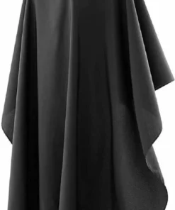 Merkloos Kappersmantel - Kapmantel - Kappersschort - Kapper - Zwart