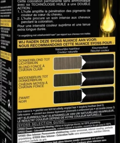 SYOSS Oleo Intense 1-10 Intens Zwart Haarverf - 1 Stuk -NIVEA Shop 439x840 2