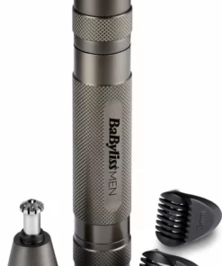 BaBylissMEN Diamond Precision Precisietrimmer E110E - Diamanttechnologie - 2 Wenkbrauwkammen -NIVEA Shop 459x840 1