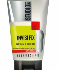 L’Oréal Paris L'Oréal Paris Studio Line Invisi Fix 24H Clear & Clean Gel - Super Strong - 6 X 150 Ml - Voordeelverpakking