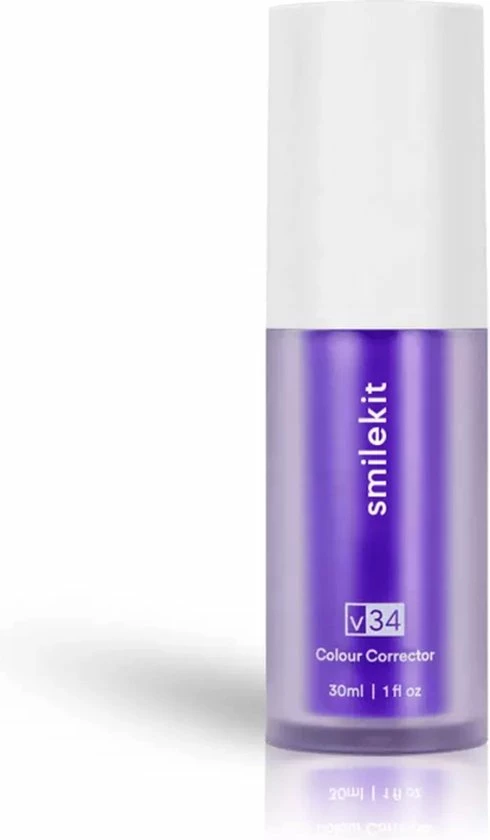 Smilekit V34 Colour Corrector Serum - Witte Tanden - Paarse Tandpasta - Teeth Whitening - Hismile 1 Smilekit V34 Colour Corrector Serum - Witte Tanden - Paarse Tandpasta - Teeth Whitening - Hismile