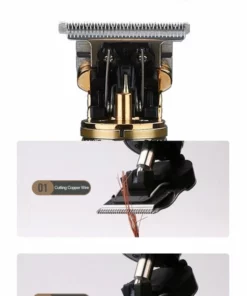 Arash® Tondeuse Mannen - 2022 Nieuwste Model - Draadloze Haartrimmer - Geschikt Voor Hoofdhaar/Baardhaar - Trimmer Draadloos - Scheerapparaat - Goud - Inclusief Oplaadblok En 4 Opzetstukjes -NIVEA Shop 494x840 1