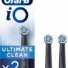 Oral B Oral-B IO Ultimate Clean - Opzetborstels - Zwart - 2 Stuks