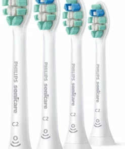 Philips Sonicare C2 Optimal Plaque Defence HX9024/10 - Opzetborstels - 4 Stuks -NIVEA Shop 529x840