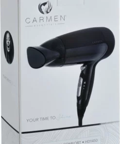 Carmen HD1450 - Föhn - 1400 Watt - Coolshot - Zwart -NIVEA Shop 540x840 1