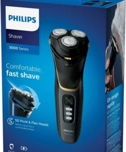 Philips Series 3000 S3333/54 - Scheerapparaat - Goud/Zwart -NIVEA Shop 541x840 2