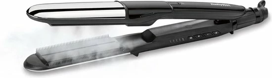 BaByliss Steam Pure Stoomstijltang ST495E - 39mm Platen - Krulfunctie 3 BaByliss Steam Pure Stoomstijltang ST495E - 39mm Platen - Krulfunctie - Afbeelding 3