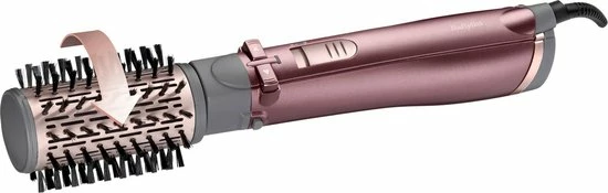 BaByliss Beliss Big Hair 1000W Föhnborstel AS960E - Roterend Met 4 Opzetstukken - 2 Draairichtingen 8 BaByliss Beliss Big Hair 1000W Föhnborstel AS960E - Roterend Met 4 Opzetstukken - 2 Draairichtingen - Afbeelding 8