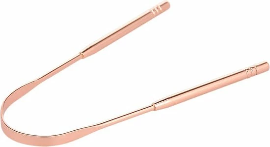 OrganiBrush 100% Koper Tongschraper / Tongreiniger - Antibacterieel - 1 Stuk 6 OrganiBrush 100% Koper Tongschraper / Tongreiniger - Antibacterieel - 1 Stuk - Afbeelding 6