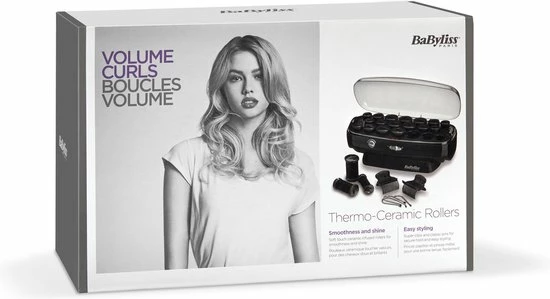 BaByliss Thermo-Ceramic Rollers Krulset RS035E - 20 Fluwelen Keramische Rollers - Temperatuur-klaar Indicatie 4 BaByliss Thermo-Ceramic Rollers Krulset RS035E - 20 Fluwelen Keramische Rollers - Temperatuur-klaar Indicatie - Afbeelding 4