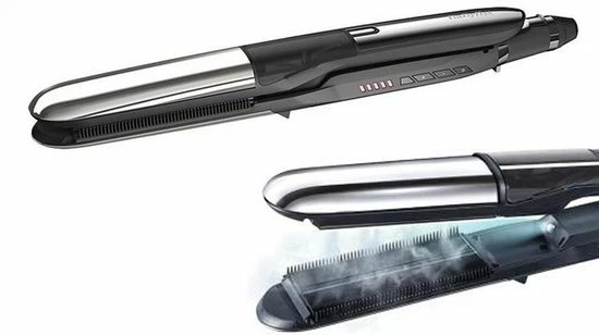 BaByliss Steam Pure Stoomstijltang ST495E - 39mm Platen - Krulfunctie 9 BaByliss Steam Pure Stoomstijltang ST495E - 39mm Platen - Krulfunctie - Afbeelding 9