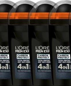 L’Oréal Paris Men Expert Carbon Protect Deodorant Roller - 6 X 50 Ml