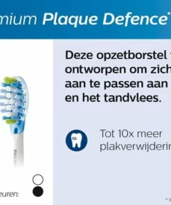Philips Sonicare C3 Premium Plaque Defense HX9044/17 - Opzetborstel - 4 Stuks -NIVEA Shop 550x366 120