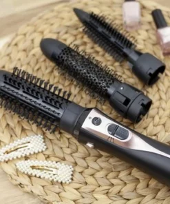 Carmen DC1055 - Multistyler - 1000 Watt - 4 Accessoires - Zwart/Roségoud -NIVEA Shop 550x366 175