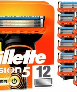 Gillette Fusion5 Power Scheermesjes Voor Mannen - 12 Navulmesjes