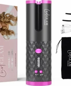 CURLGLAM® Automatische Krultang - Draadloos - USB Oplaadbaar -NIVEA Shop 550x401