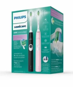 Philips Sonicare ProtectiveClean 4300 HX6800/35 - Elektrische Tandenborstel - Roze & Zwart -NIVEA Shop 550x412