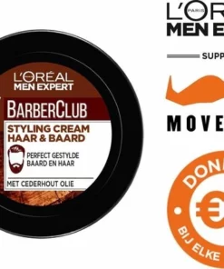 L’Oréal Paris Men Expert L'Oréal Paris Men Expert BarberClub Beard & Hair Styling Cream - 75ml -NIVEA Shop 550x424 1