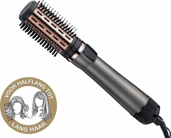 Remington AS8810 Keratin Protect Roterende Heteluchtborstel - Krulborstel 4 Remington AS8810 Keratin Protect Roterende Heteluchtborstel - Krulborstel - Afbeelding 4