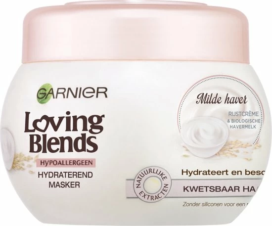 Garnier Haarmasker Milde Haver 300 Ml 1 Garnier Haarmasker Milde Haver 300 Ml