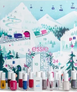 Essie Adventkalender 2022 - Nagellak Adventskalender Met 9 Full Size, 14 Mini Flesjes Essie Nagellak En 1 Mini Nagellak Remover