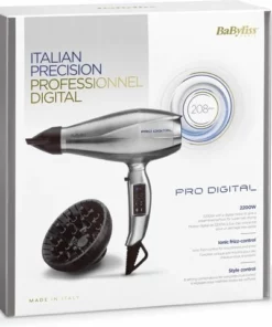 BaByliss Pro Digital Föhn 6000E - 2200W - Diffuser + 2 Blaasmonden -NIVEA Shop 550x480 3