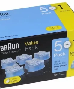 Braun Clean & Renew - 5+1 Stuks - Reinigingsvloeistof Scheerapparaat -NIVEA Shop 550x480 4