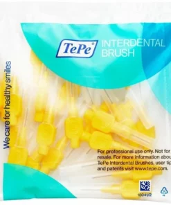 TePe Geel 25 Stuks - Interdentale Ragers Origineel - 0.7 Mm - Ragers - Voordeelverpakking