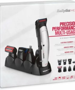 BaBylissMEN X-10 Multitrimmer E837E - Draadloze Precisietrimmer - 4 Opzetstukken -NIVEA Shop 550x490 4