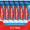 Colgate Caries Protection Tandpasta - 6 X 75 Ml - Voordeelverpakking
