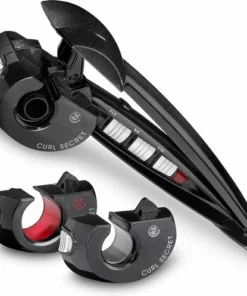 BaByliss Curl Secret 2 Automatische Krultang C1300E - 2 Opzetstukken 25 / 35mm - 3 Soorten Krullen